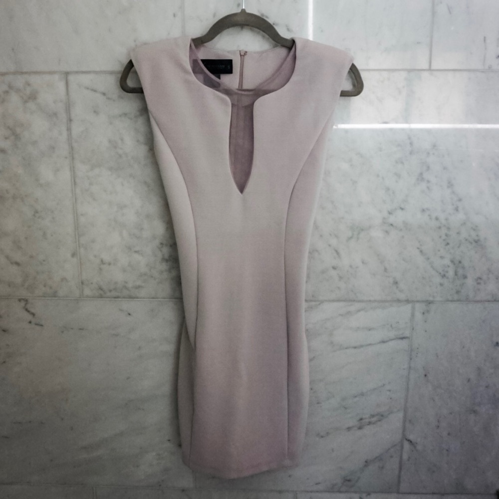 Kardashian Kollection Bodycon Light Purple Dress S